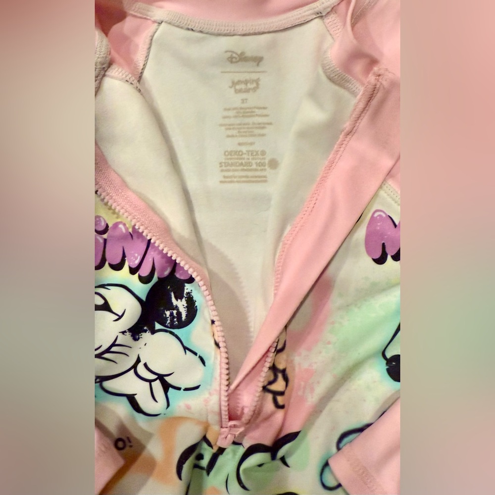 Disney store animators collection toddler girl size 2 swimsuit 1-piece - Picture 2 of 7